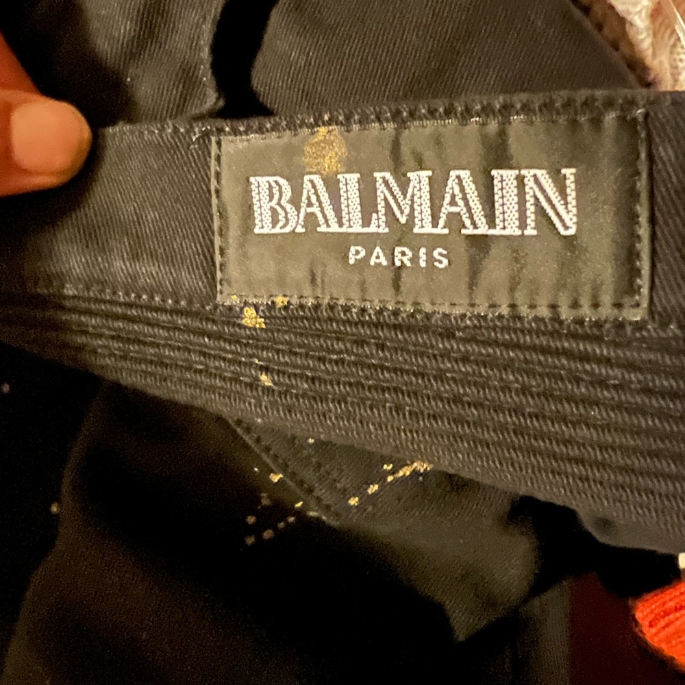 Balmain jeans size 34